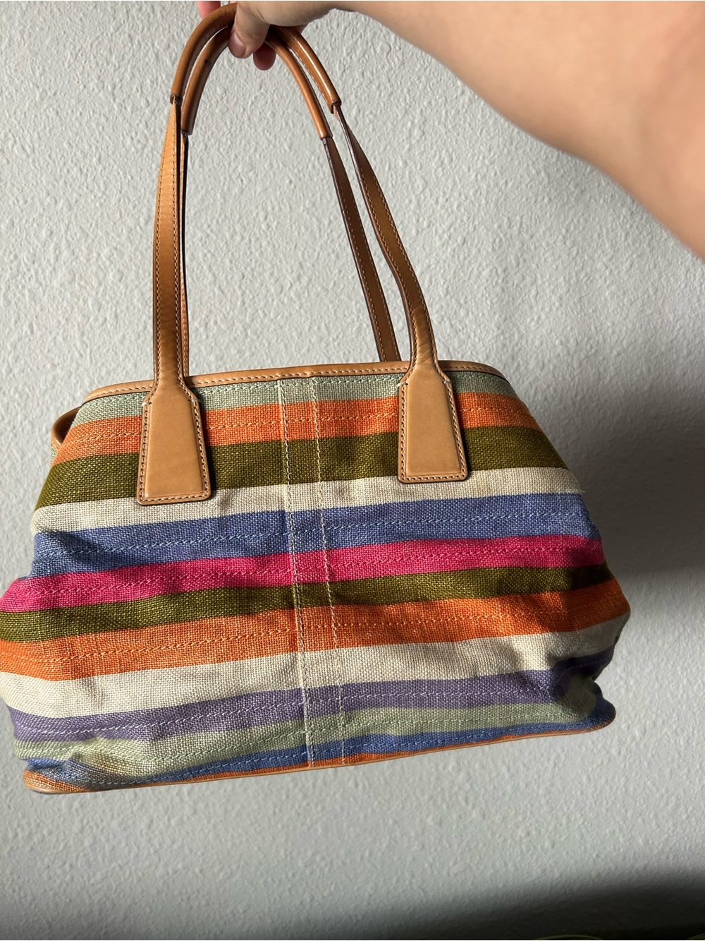Coach 10th Anniversary Hamptons Archive Carryall Satchel - Picture 4 of 16